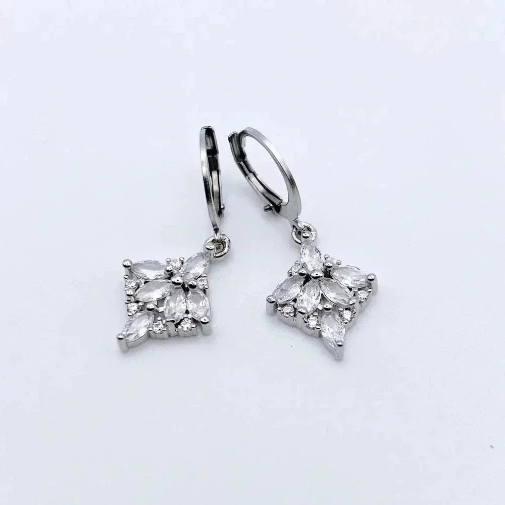 SILVER Hoops Earrings